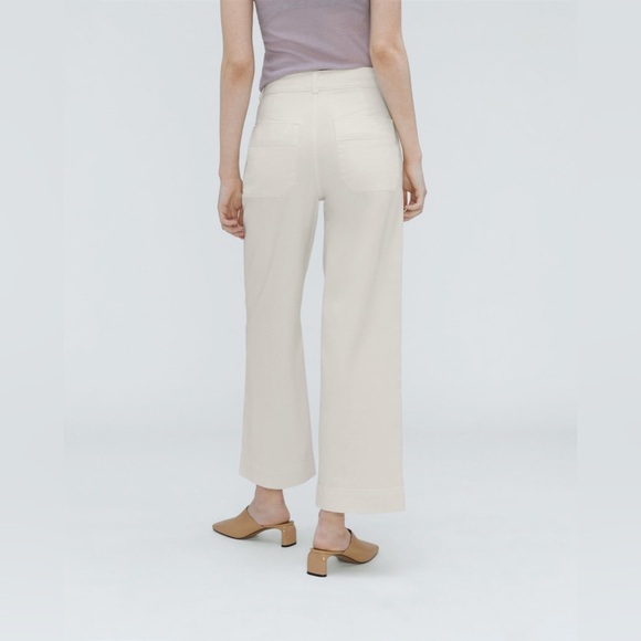 NWT Everlane The Organic Wide-Leg Pant - Picture 4 of 14
